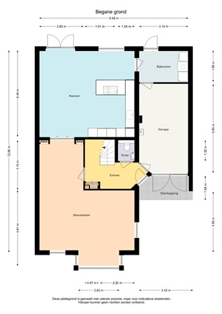 Floorplan - Franklinhage 3, 8302 WD Emmeloord